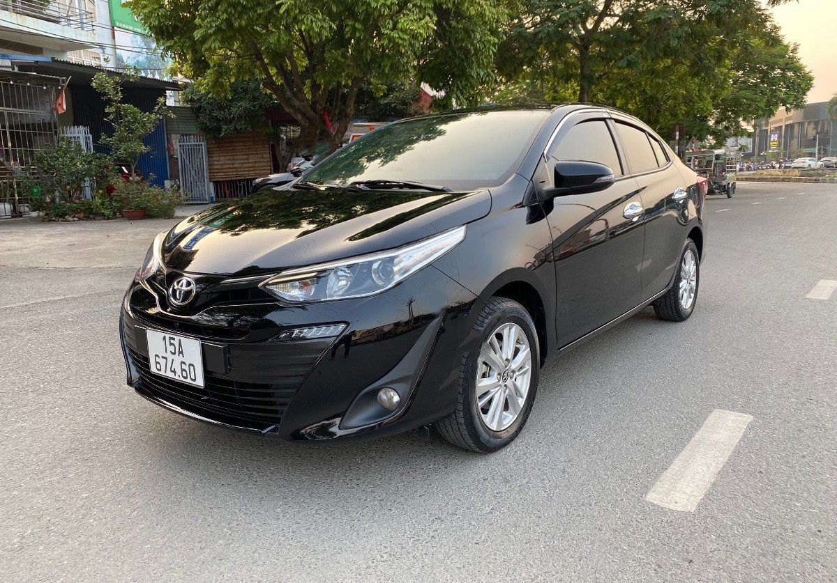 Toyota Vios   1.5 G  2019 - Cần bán Toyota Vios 1.5 G đời 2019, màu đen còn mới