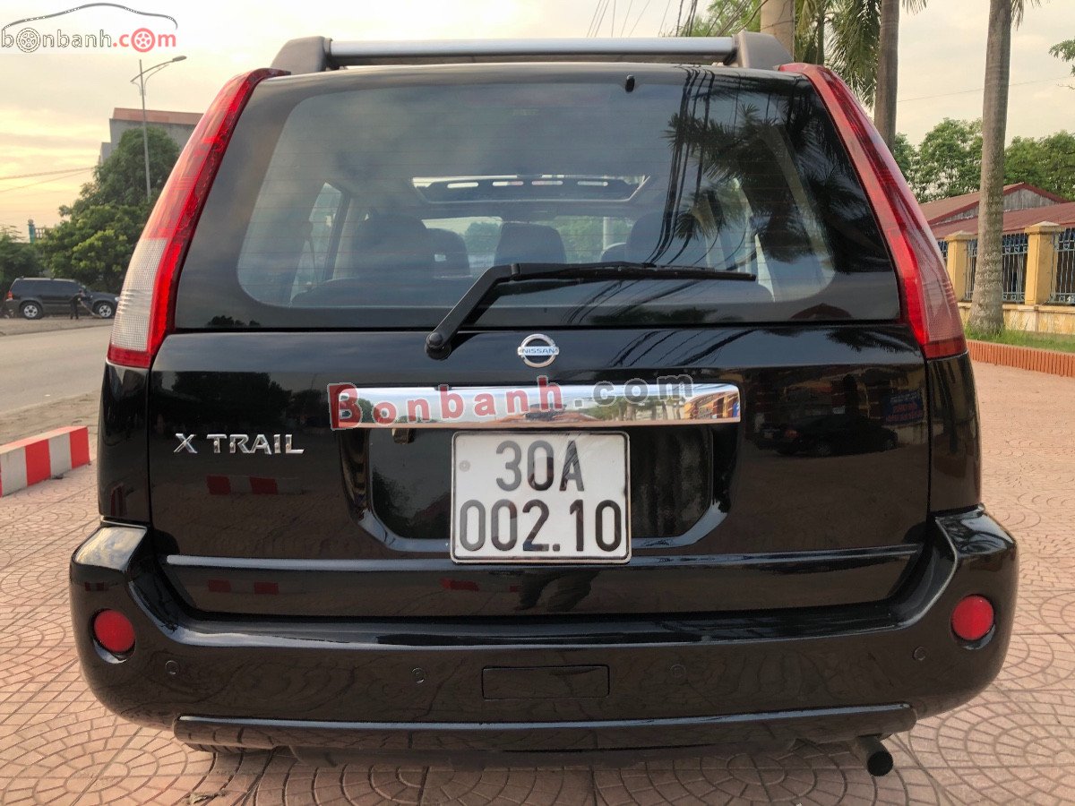 Nissan X trail   2.5 AT 2007 - Cần bán gấp Nissan X trail 2.5 AT sản xuất 2007, màu đen, nhập khẩu còn mới, 289 triệu