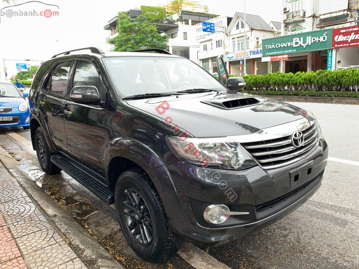 Toyota Fortuner   G  2015 - Bán Toyota Fortuner G sản xuất 2015, màu xám 