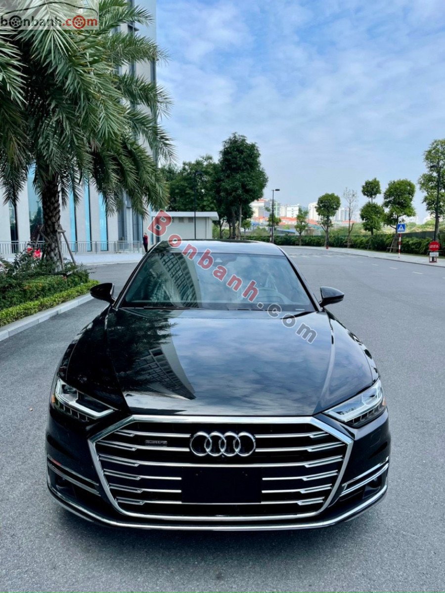 Audi A8  L 55 TFSI   2021 - Bán Audi A8 L 55 TFSI đời 2021, màu đen, nhập khẩu