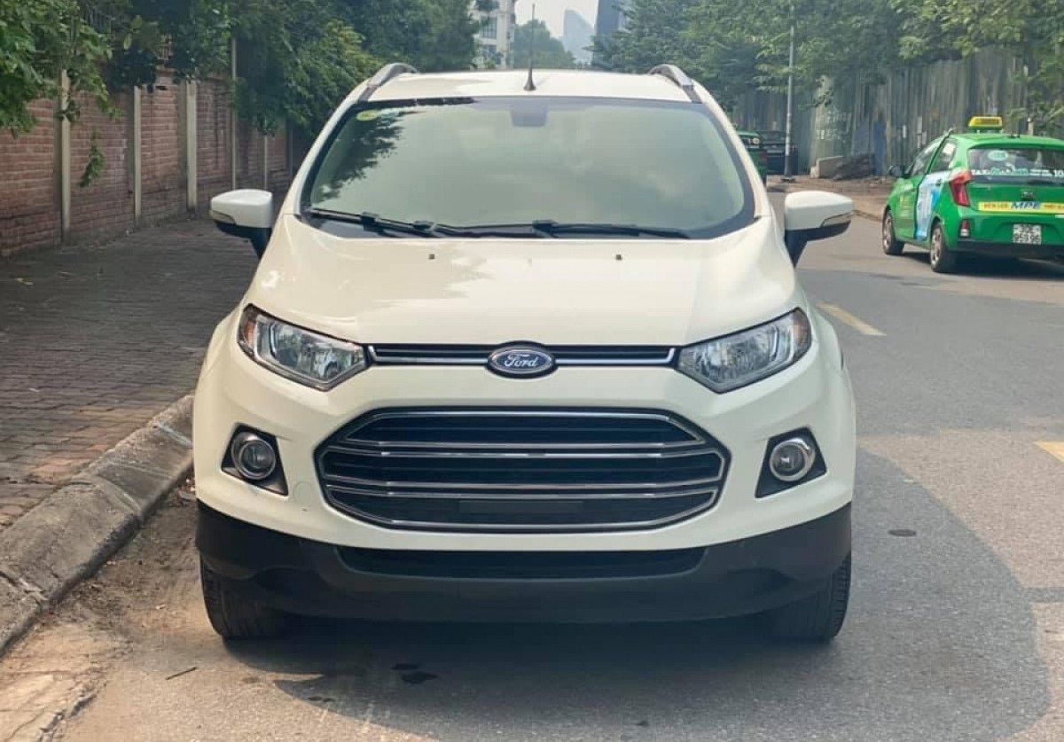 Ford EcoSport   1.5 Titanium  2014 - Xe Ford EcoSport 1.5 Titanium 2014, màu trắng