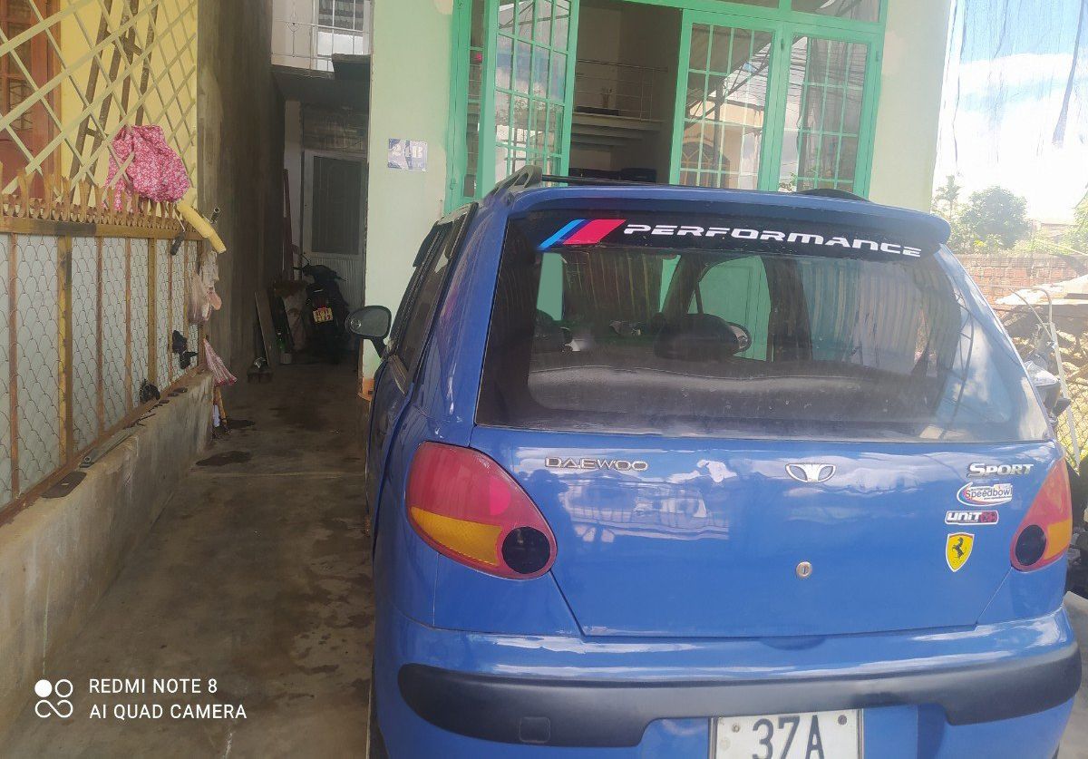 Daewoo Matiz    2000 - Cần bán gấp Daewoo Matiz sản xuất năm 2000, màu xanh lam 