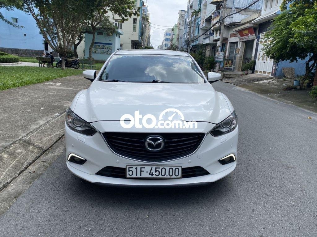 Mazda 6 2016 - Cần bán Mazda 6 năm sản xuất 2016, màu trắng, giá chỉ 605 triệu