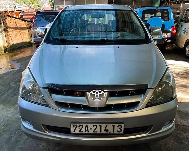 Toyota Innova   G  2007 - Cần bán Toyota Innova G đời 2007, màu bạc xe gia đình