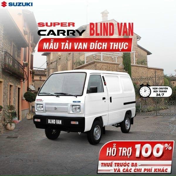 Suzuki Supper Carry Van 2021 - SuZuKi Blind Van 2021 đang khuyến mãi lớn