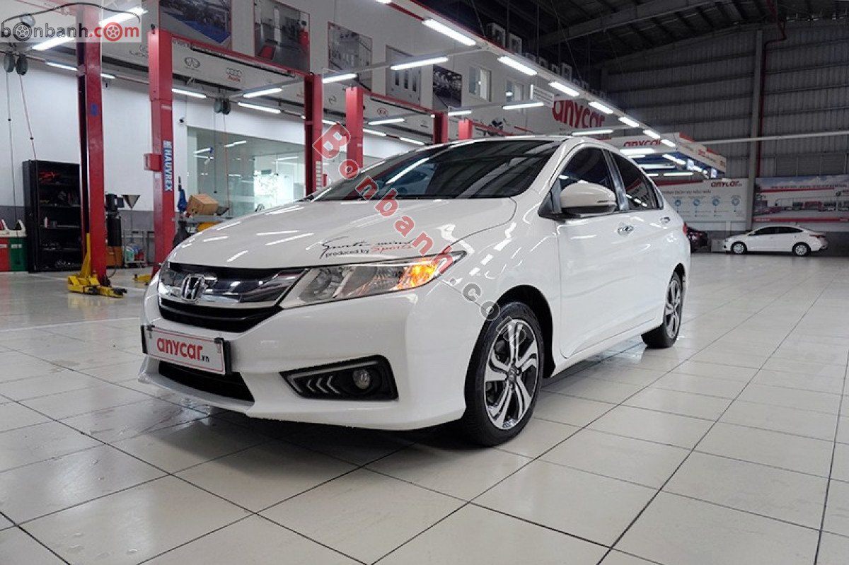 Honda City   CVT  2014 - Bán ô tô Honda City CVT đời 2014, màu trắng 