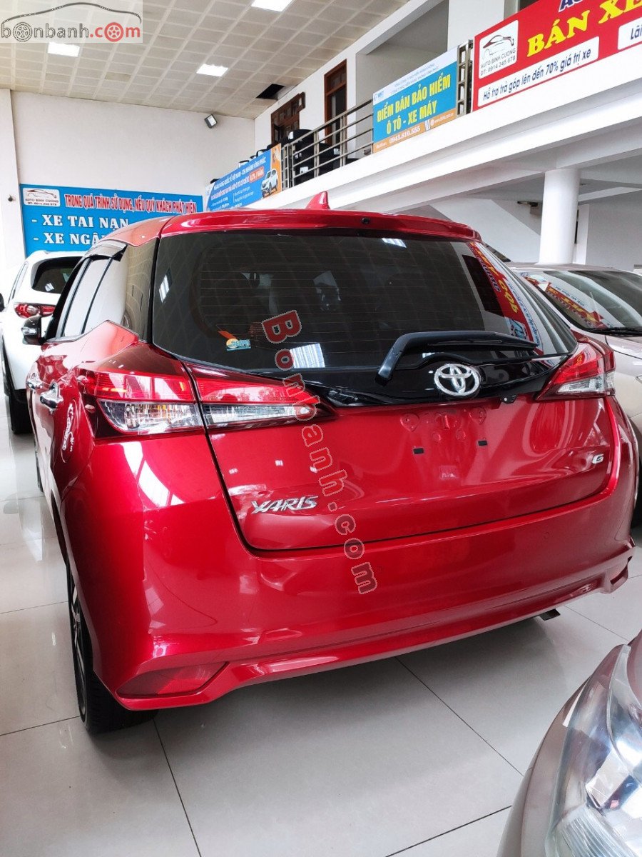 Toyota Yaris   1.5 G  2019 - Bán Toyota Yaris 1.5 G 2019, màu đỏ, nhập khẩu  