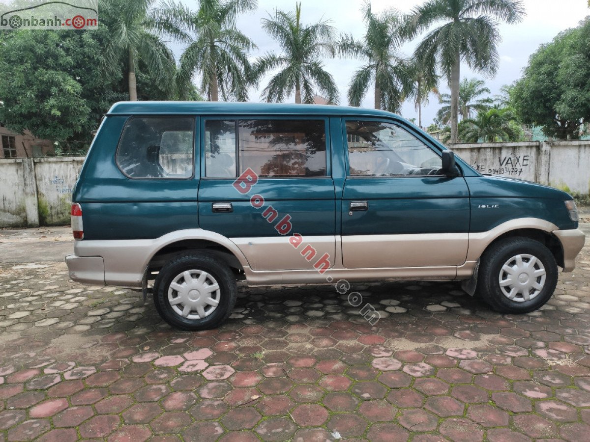 Mitsubishi Jolie   2000 - Cần bán gấp Mitsubishi Jolie sản xuất 2000, màu xanh lam còn mới