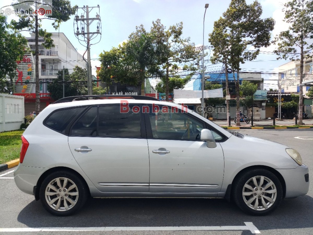 Kia Carens   EX 2.0   2010 - Bán xe Kia Carens EX 2.0 sản xuất năm 2010, màu bạc  