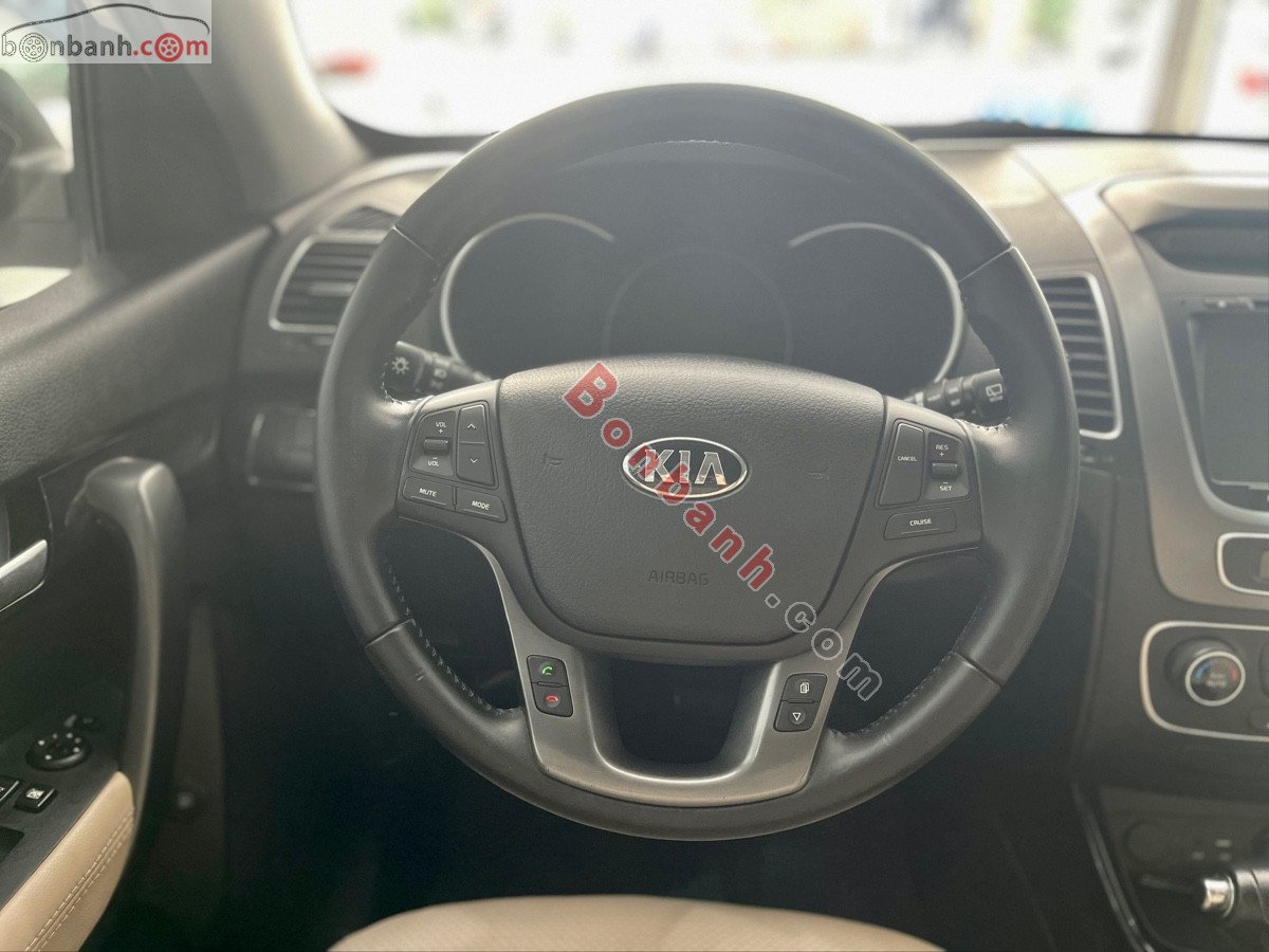 Kia Sorento   GAT  2015 - Bán Kia Sorento GAT 2015, màu trắng 