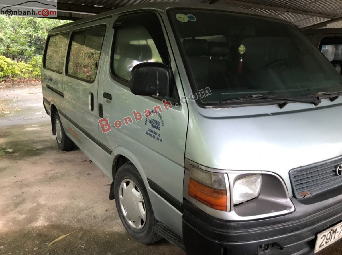 Toyota Hiace 2001 - Bán Toyota Hiace đời 2001, màu xanh lam