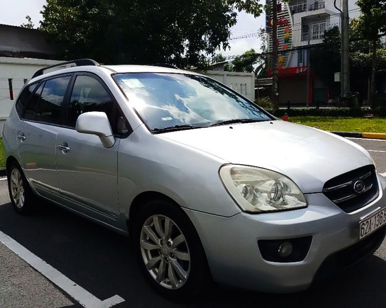 Kia Carens   EX 2.0 2010 - Bán Kia Carens EX 2.0 đời 2010, màu bạc