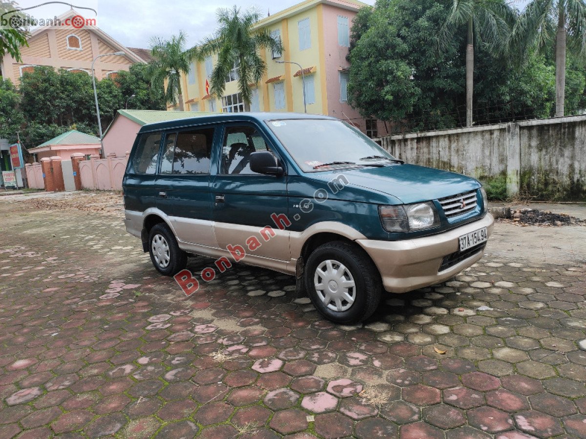 Mitsubishi Jolie   2000 - Cần bán gấp Mitsubishi Jolie sản xuất 2000, màu xanh lam còn mới