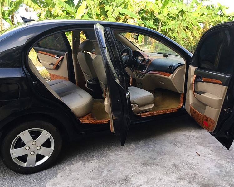 Daewoo Gentra 2008 - Cần bán xe Daewoo Gentra đời 2008, màu đen 