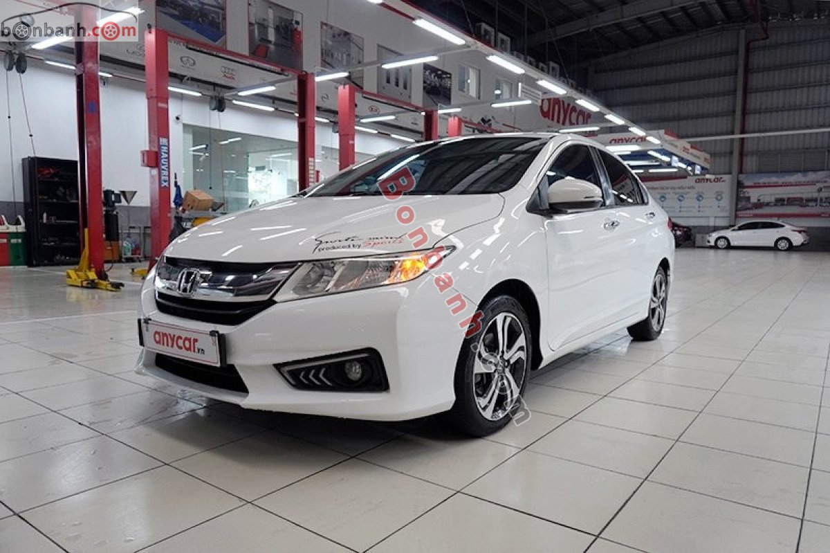 Honda City   CVT 2014 - Bán ô tô Honda City CVT năm sản xuất 2014, màu trắng chính chủ, giá tốt