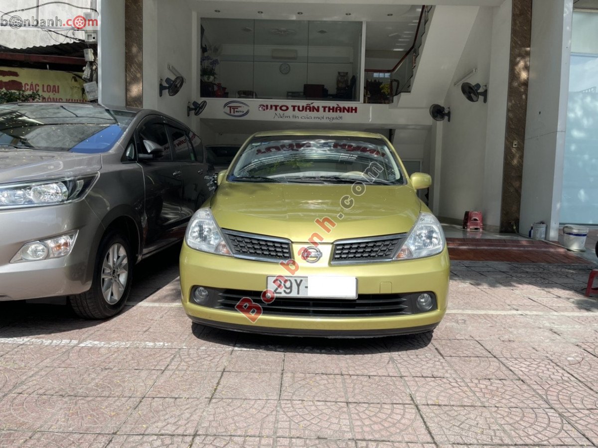 Nissan Tiida   1.6 AT 2006 - Bán ô tô Nissan Tiida 1.6 AT đời 2006, nhập khẩu nguyên chiếc