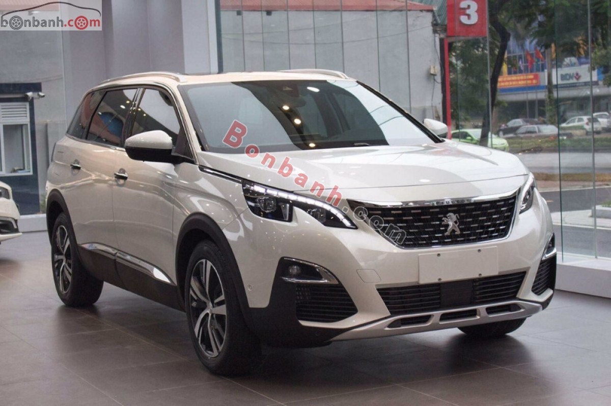 Peugeot 5008   Allure 1.6 AT  2021 - Bán xe Peugeot 5008 Allure 1.6 AT sản xuất 2021, màu trắng