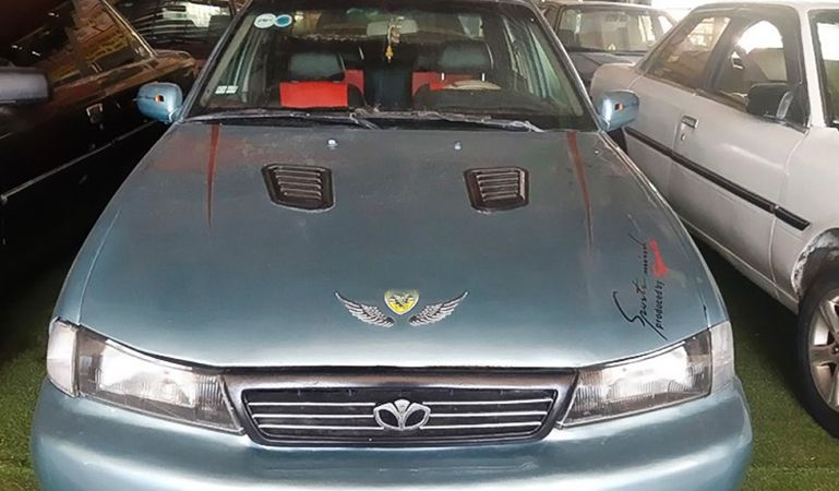 Daewoo Cielo   1.5 MT 1996 - Bán xe Daewoo Cielo 1.5 MT năm 1996, màu xanh lam, giá chỉ 42 triệu