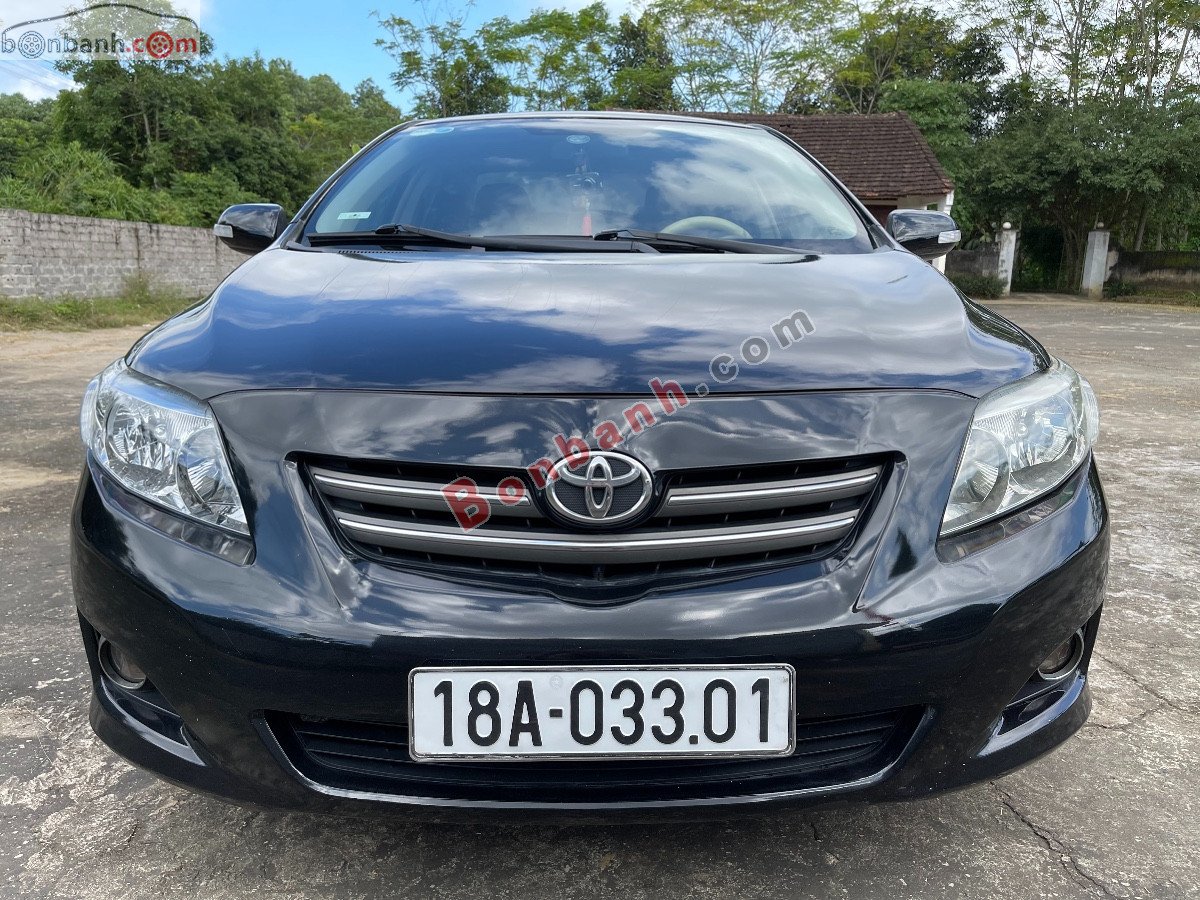 Toyota Corolla 1.8MT 2009 - Bán Toyota Corolla 1.8MT đời 2009, màu đen còn mới