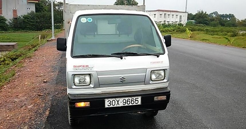 Suzuki Super Carry Truck   1.0 MT  2010 - Cần bán Suzuki Super Carry Truck 1.0 MT năm sản xuất 2010, màu trắng giá cạnh tranh
