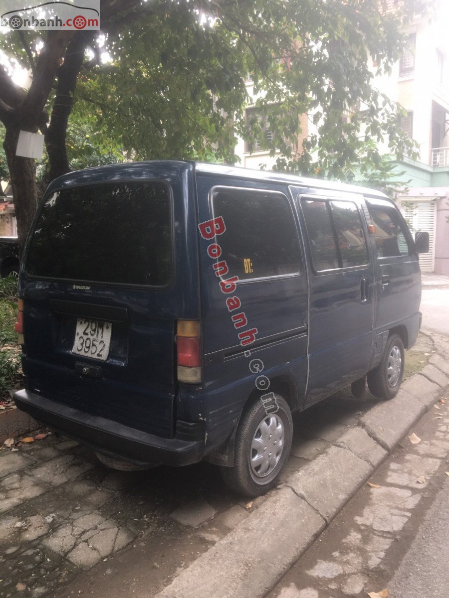 Suzuki Blind Van 2000 - Bán Suzuki Blind Van năm 2000, màu xanh lam còn mới, giá 69tr