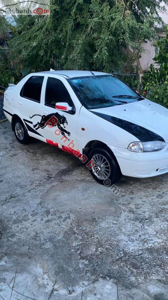 Fiat Siena   ELX 1.3  2003 - Bán ô tô Fiat Siena ELX 1.3 năm 2003, màu trắng còn mới, 54 triệu