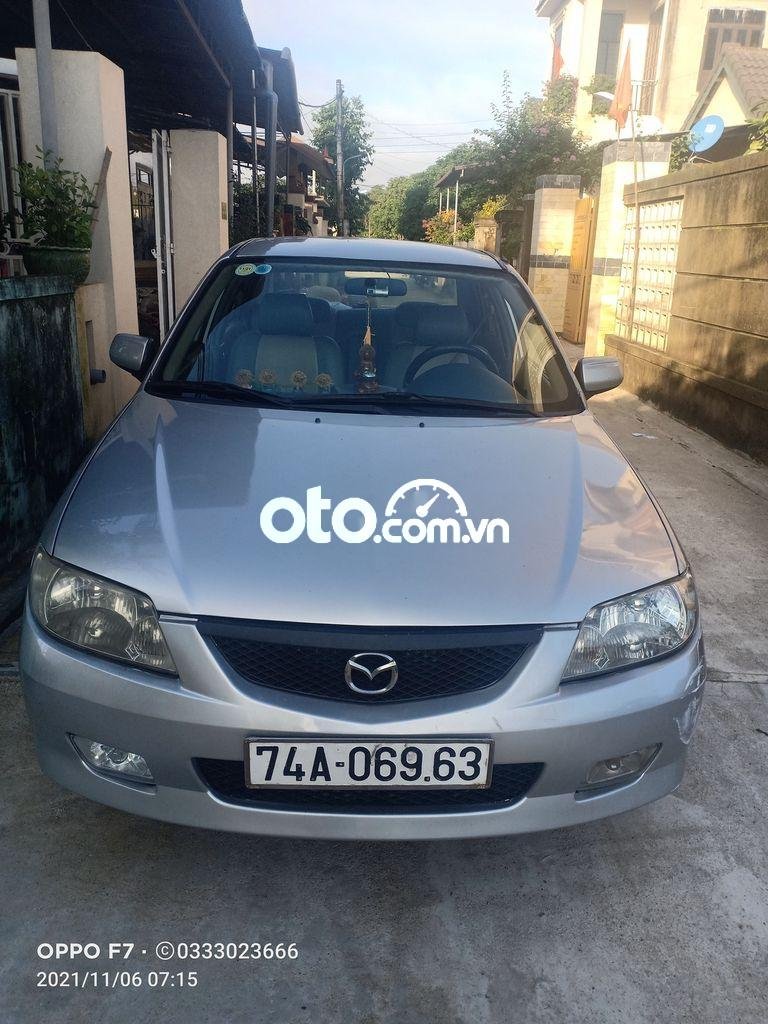 Mazda 323 2001 - Bán Mazda 323 2001, màu bạc, 105 triệu