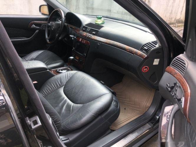 Mercedes-Benz S500 2001 - Bán Mercedes S500 sản xuất 2001, màu đen, nhập khẩu nguyên chiếc, 275tr