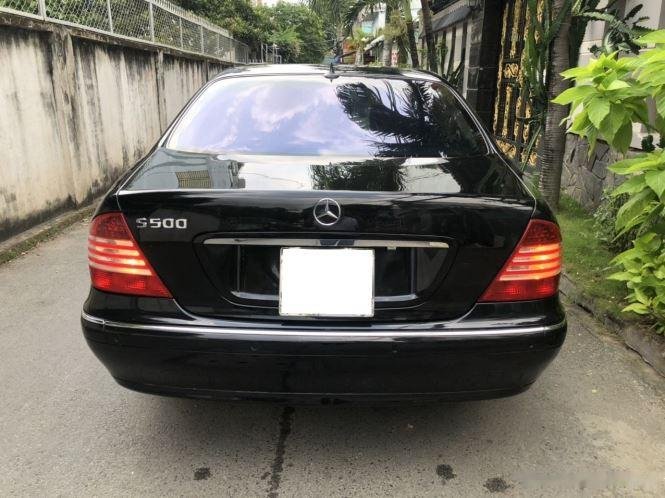 Mercedes-Benz S500 2001 - Cần bán xe Mercedes S500 đời 2001, màu đen, xe nhập, 275tr