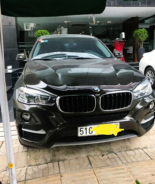 BMW X6     2017 - Cần bán xe BMW X6 đời 2017, màu đen, nhập khẩu còn mới