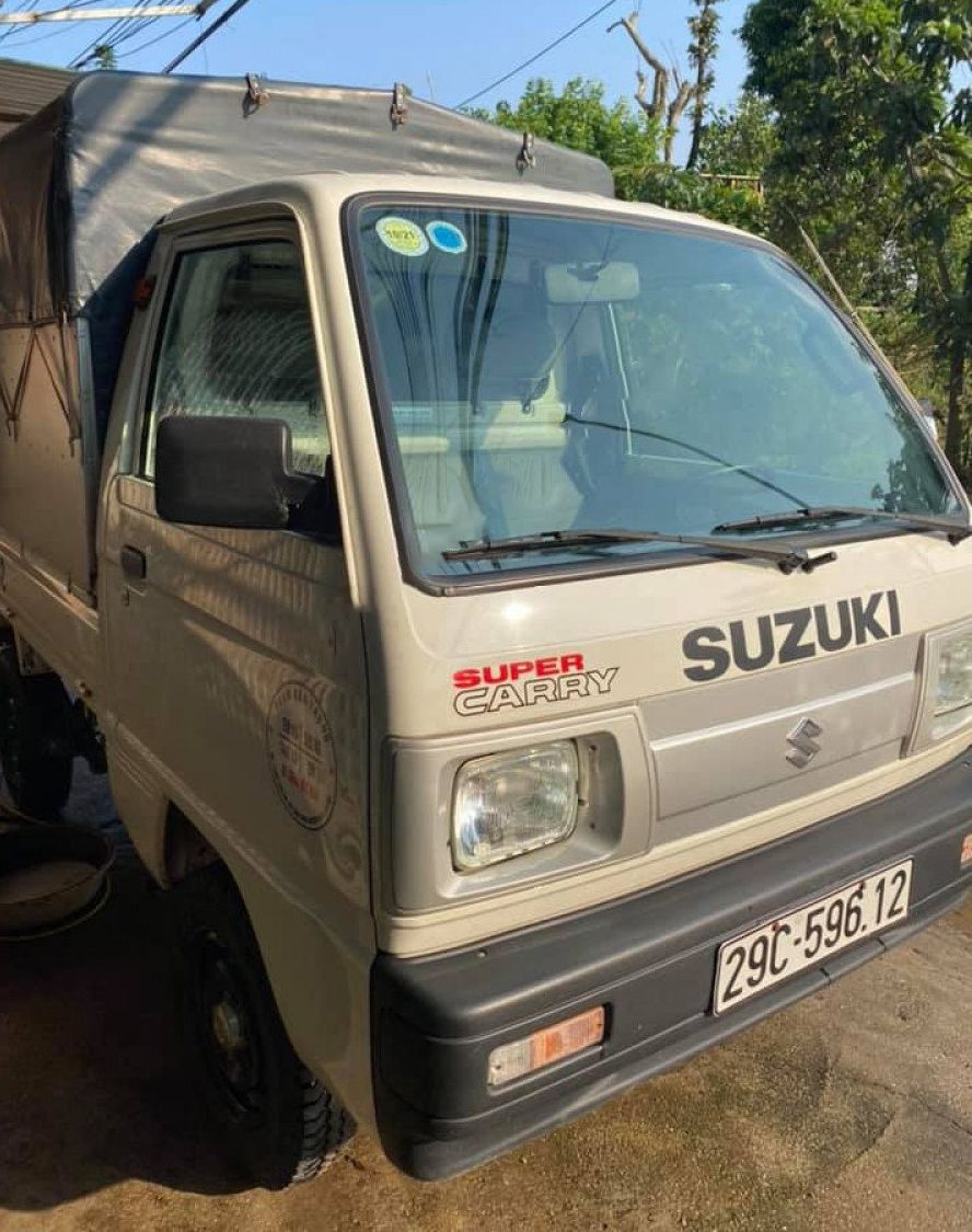 Suzuki Super Carry Truck   1.0 MT   2015 - Cần bán gấp Suzuki Super Carry Truck 1.0 MT sản xuất 2015, màu trắng