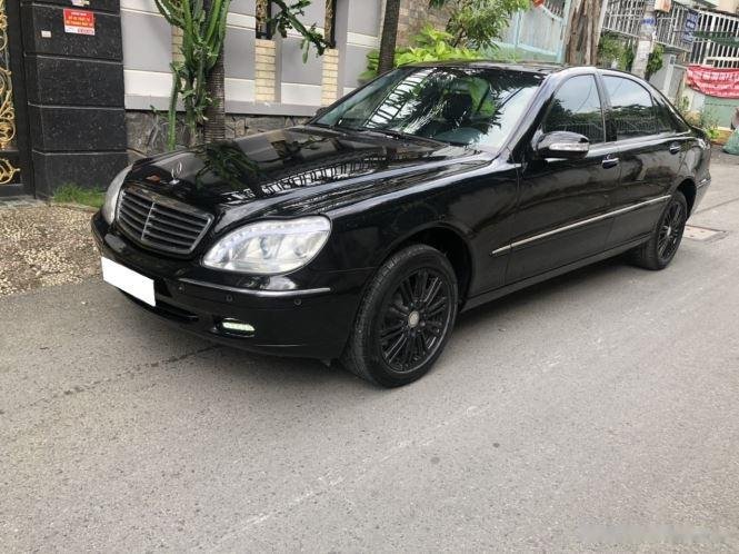 Mercedes-Benz S500 2001 - Bán Mercedes S500 sản xuất 2001, màu đen, nhập khẩu nguyên chiếc, 275tr