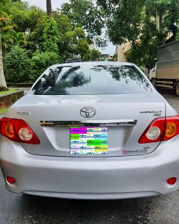 Toyota Corolla   2008 - Bán Toyota Corolla sản xuất năm 2008, màu bạc, xe nhập  