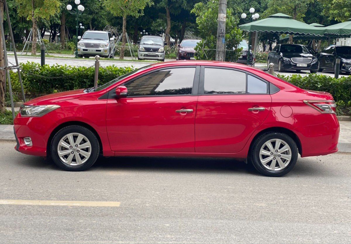 Toyota Vios   G   2014 - Bán Toyota Vios G 2014, màu đỏ còn mới