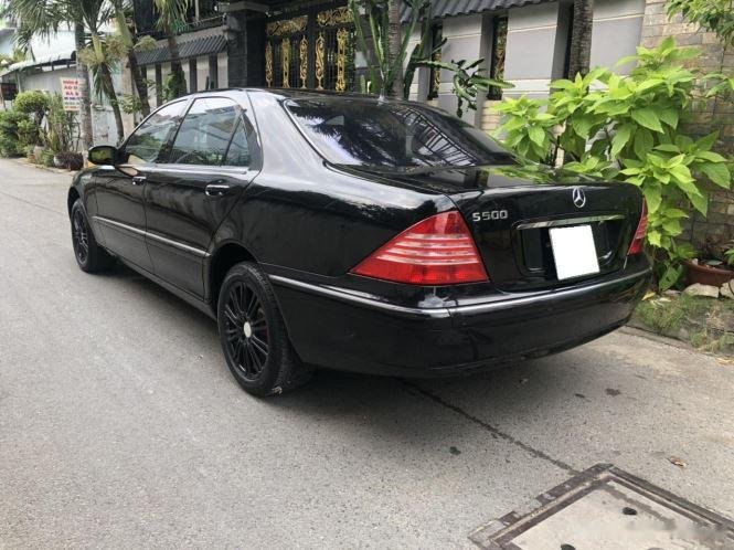 Mercedes-Benz S500 2001 - Bán Mercedes S500 sản xuất 2001, màu đen, nhập khẩu nguyên chiếc, 275tr