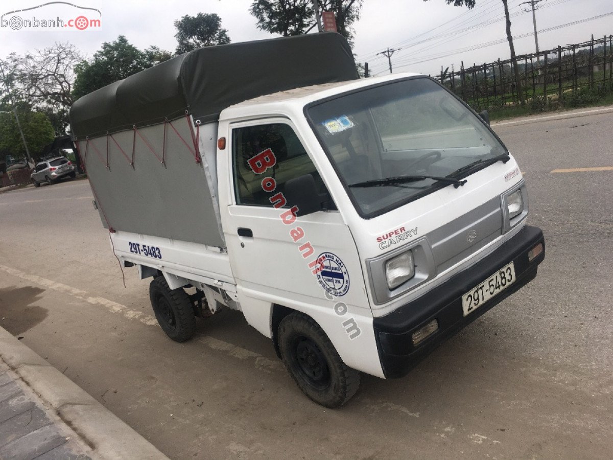 Suzuki Super Carry Truck 2003 - Bán Suzuki Super Carry Truck sản xuất 2003, màu trắng, giá tốt