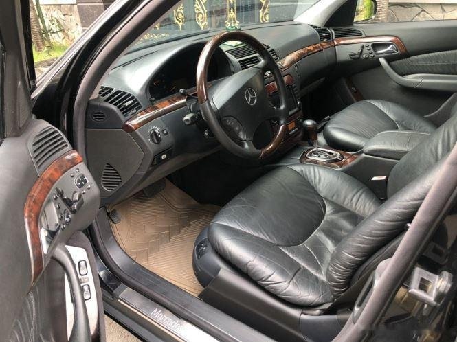 Mercedes-Benz S500 2001 - Bán Mercedes S500 sản xuất 2001, màu đen, nhập khẩu nguyên chiếc, 275tr