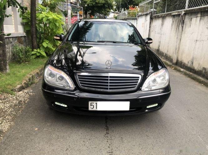 Mercedes-Benz S500 2001 - Bán Mercedes S500 sản xuất 2001, màu đen, nhập khẩu nguyên chiếc, 275tr