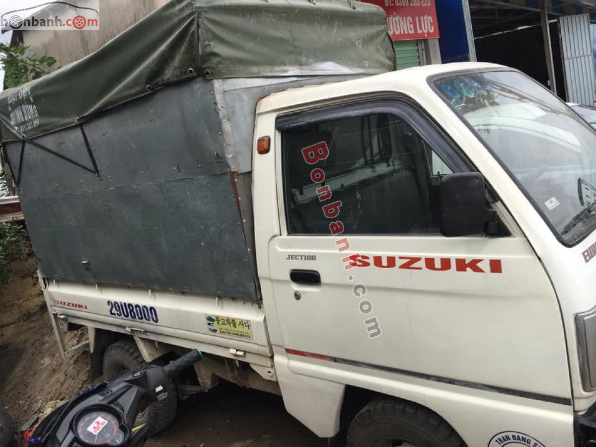 Suzuki Super Carry Truck   1.0 MT   2004 - Bán Suzuki Super Carry Truck 1.0 MT sản xuất 2004, màu trắng, giá tốt