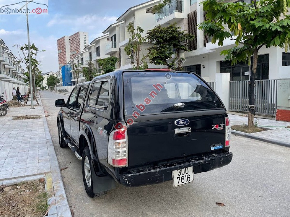 Ford Ranger   XLT 2009 - Bán Ford Ranger XLT sản xuất 2009, màu đen, nhập khẩu