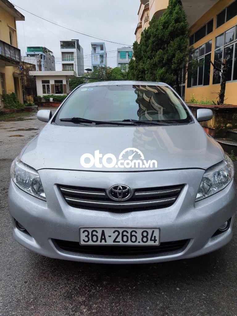 Toyota Corolla 2008 - Cần bán xe Toyota Corolla năm 2008, màu bạc, nhập khẩu Nhật Bản