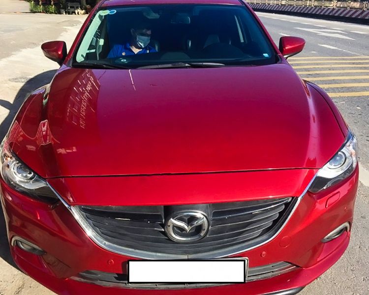 Mazda 6 2015 - Bán ô tô Mazda 6 đời 2015, màu đỏ xe gia đình