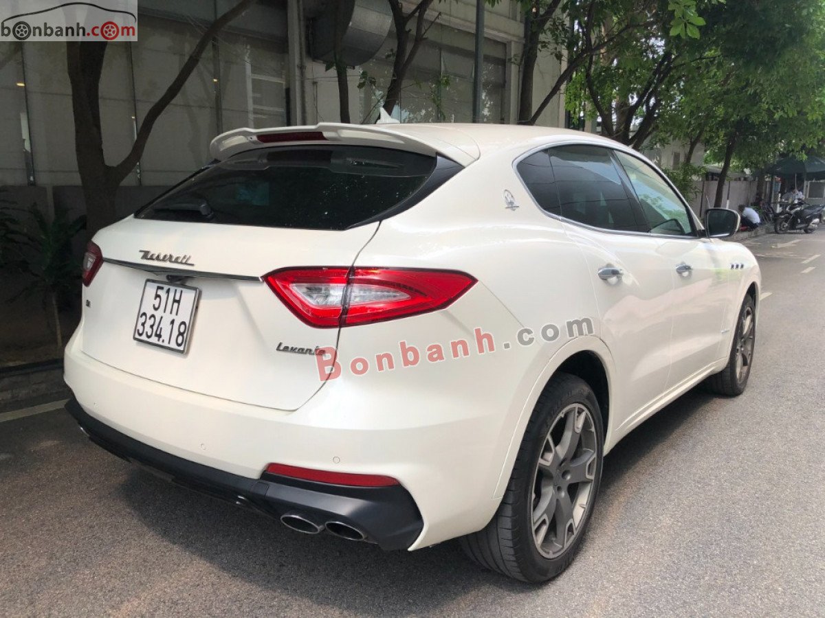 Maserati 2018 - Bán Maserati Levante đời 2018, màu trắng, xe nhập