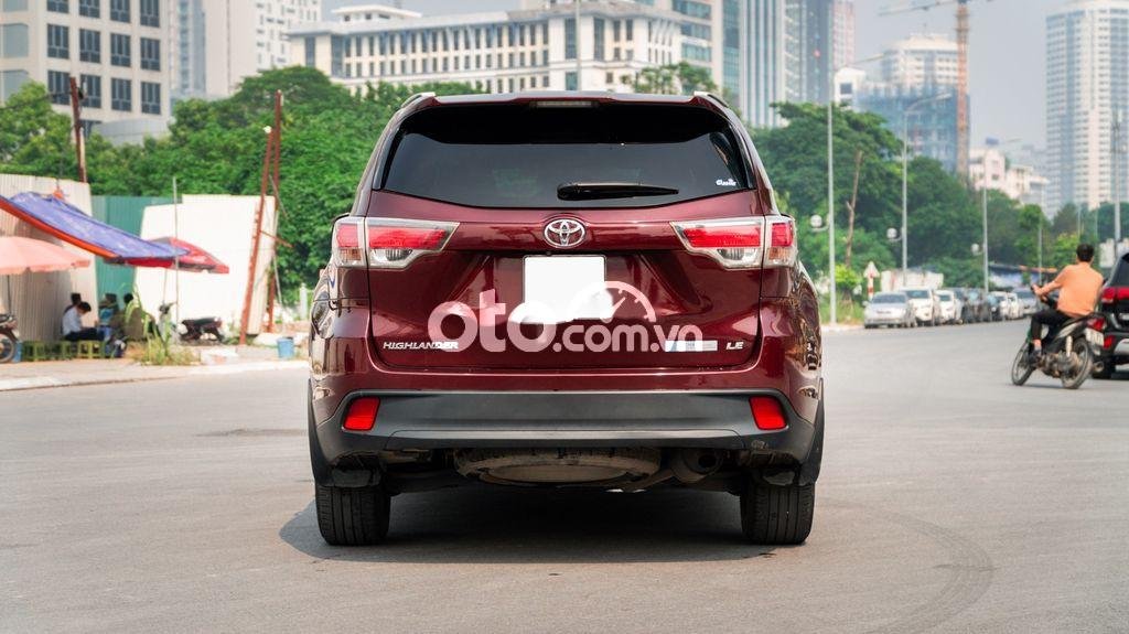 Toyota Highlander   LE 2014 - Bán Toyota Highlander LE 2015, màu đỏ, xe nhập Mỹ