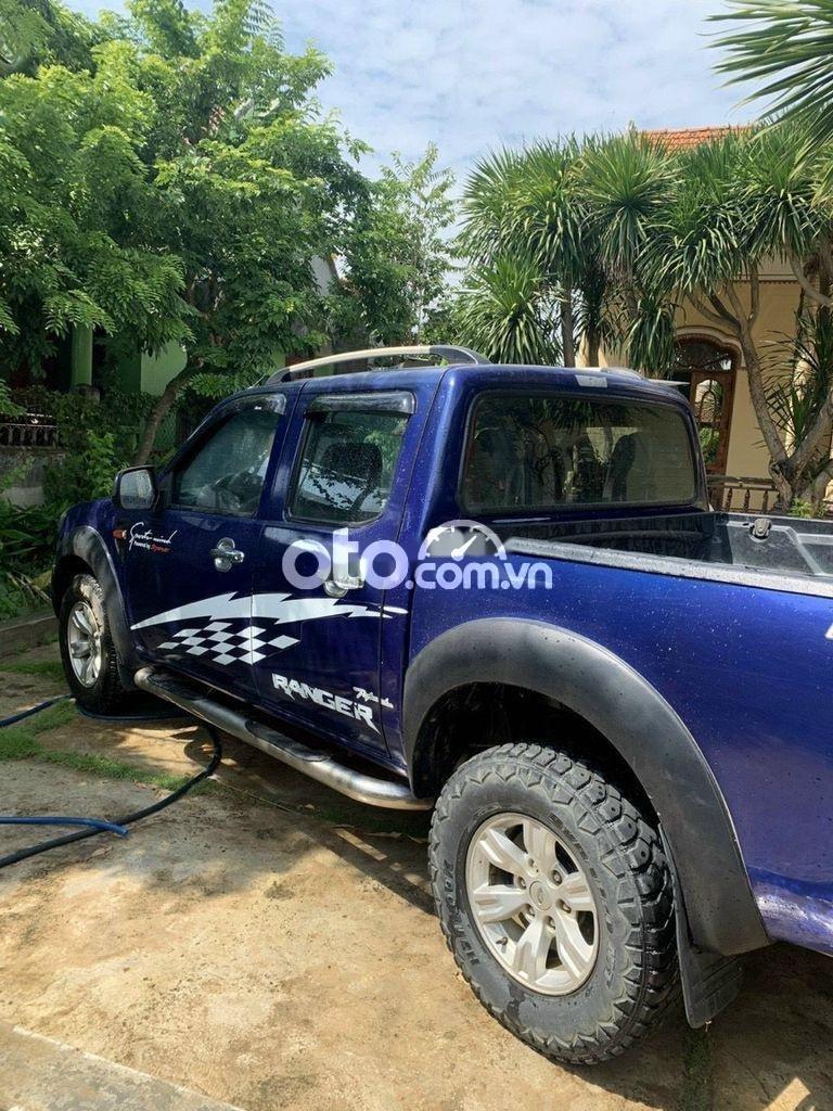 Ford Ranger   XLT 4X4 MT 2010 - Bán xe Ford Ranger XLT 4X4 MT năm sản xuất 2010, màu xanh lam, nhập khẩu