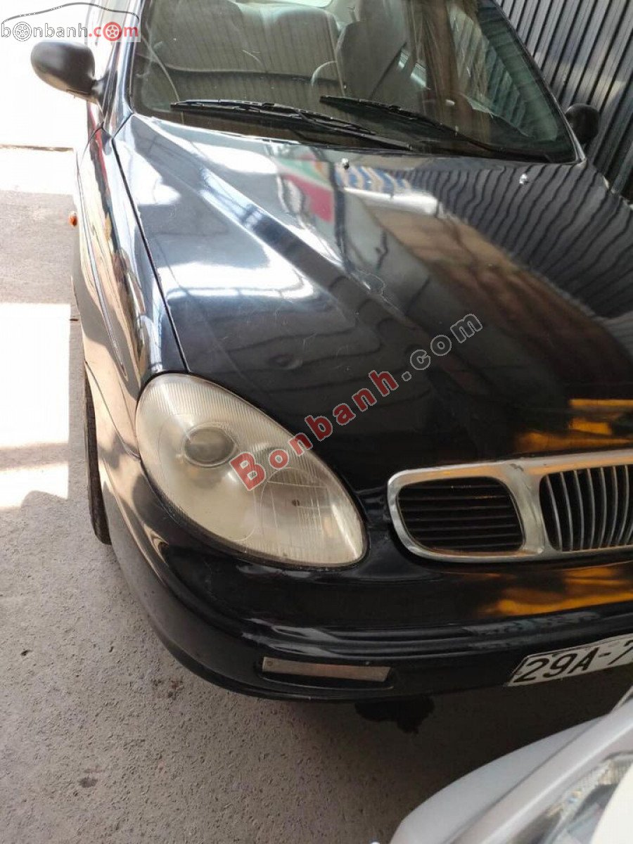 Daewoo Leganza 2001 - Bán xe Daewoo Leganza 2001, màu đen, giá 58tr