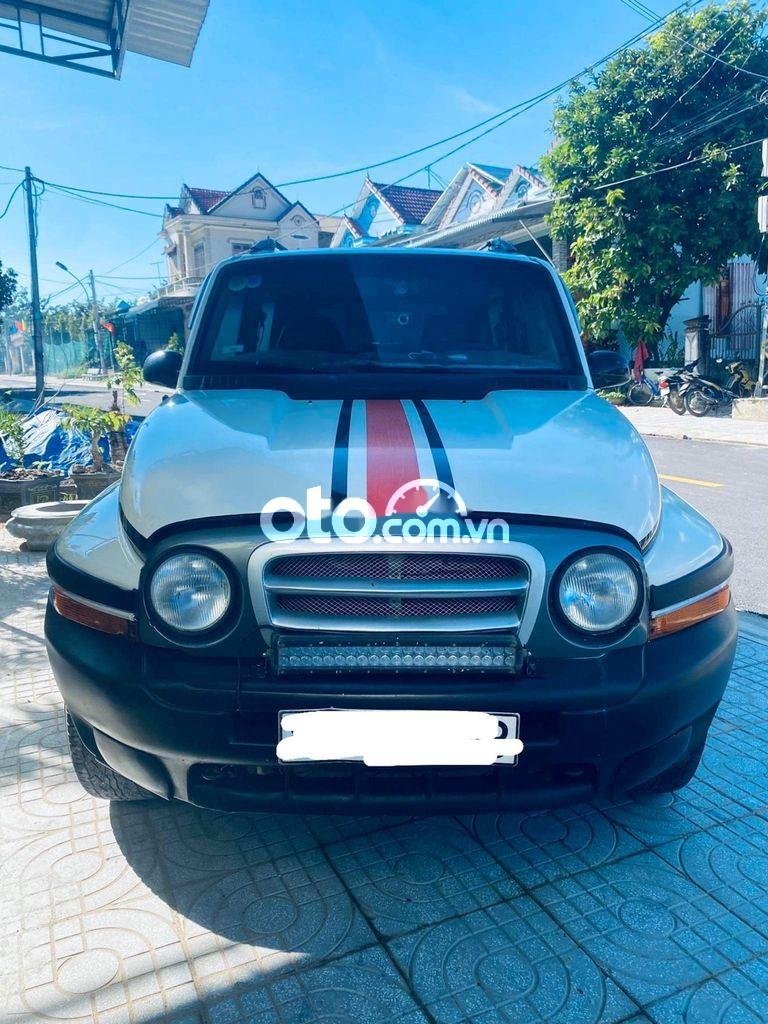 Ssangyong Korando 2002 - Bán xe Ssangyong Korando sản xuất năm 2002, màu trắng, nhập khẩu nguyên chiếc