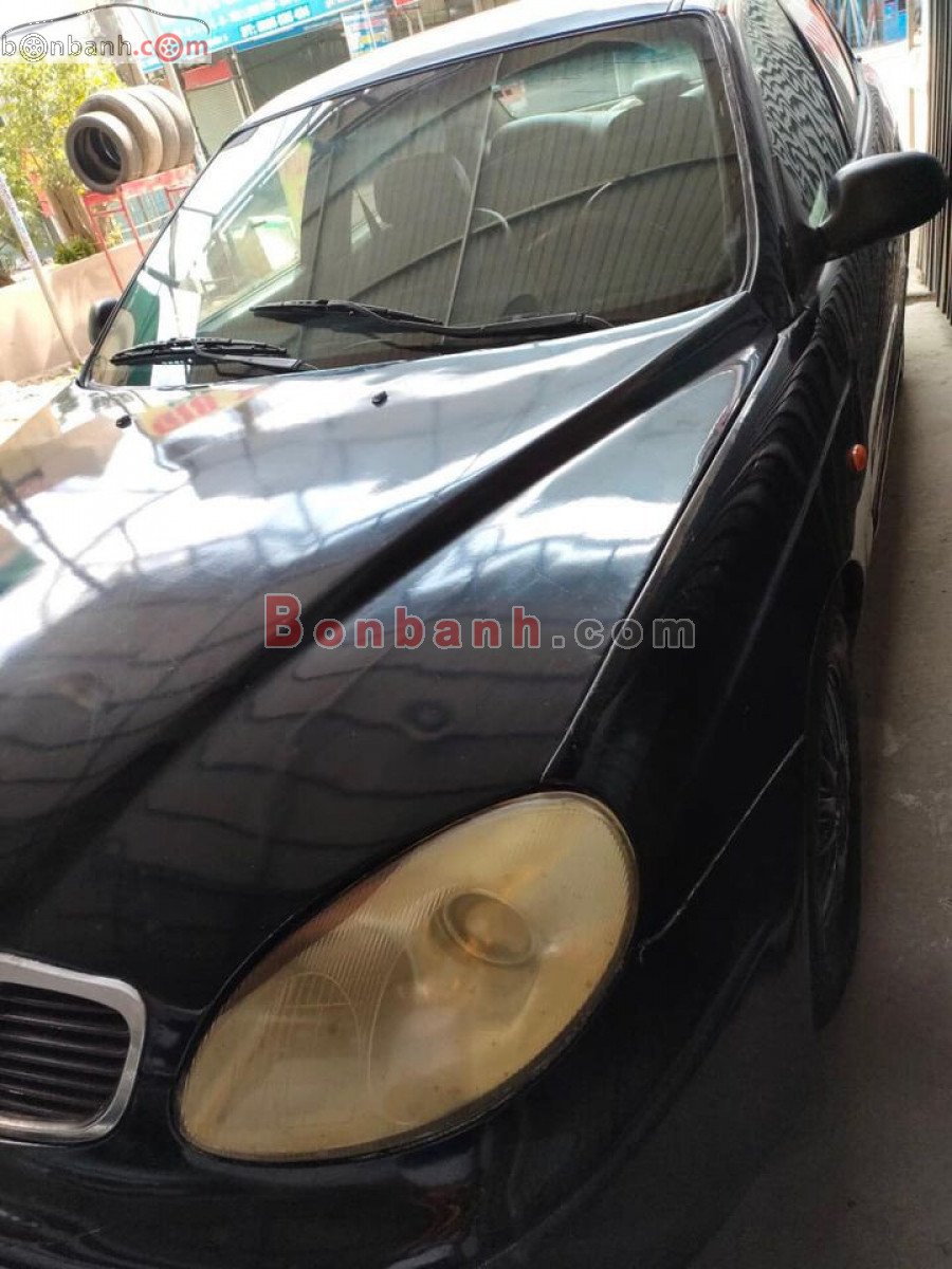 Daewoo Leganza 2001 - Bán xe Daewoo Leganza 2001, màu đen, giá 58tr