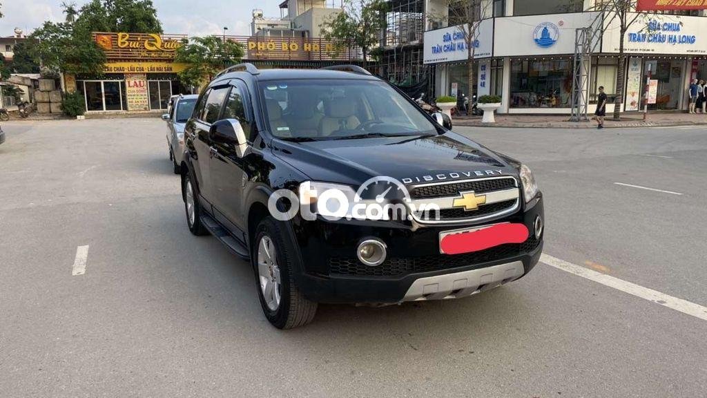 Chevrolet Captiva 2008 - Cần bán Chevrolet Captiva năm 2008, màu đen, 195tr