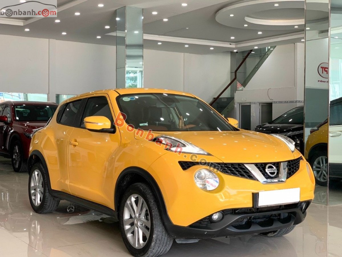 Nissan Juke   1.6 AT  2015 - Cần bán xe Nissan Juke 1.6 AT đời 2015, màu vàng, nhập khẩu còn mới